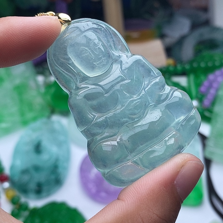 翡翠未镶嵌颈饰所见即所得 160