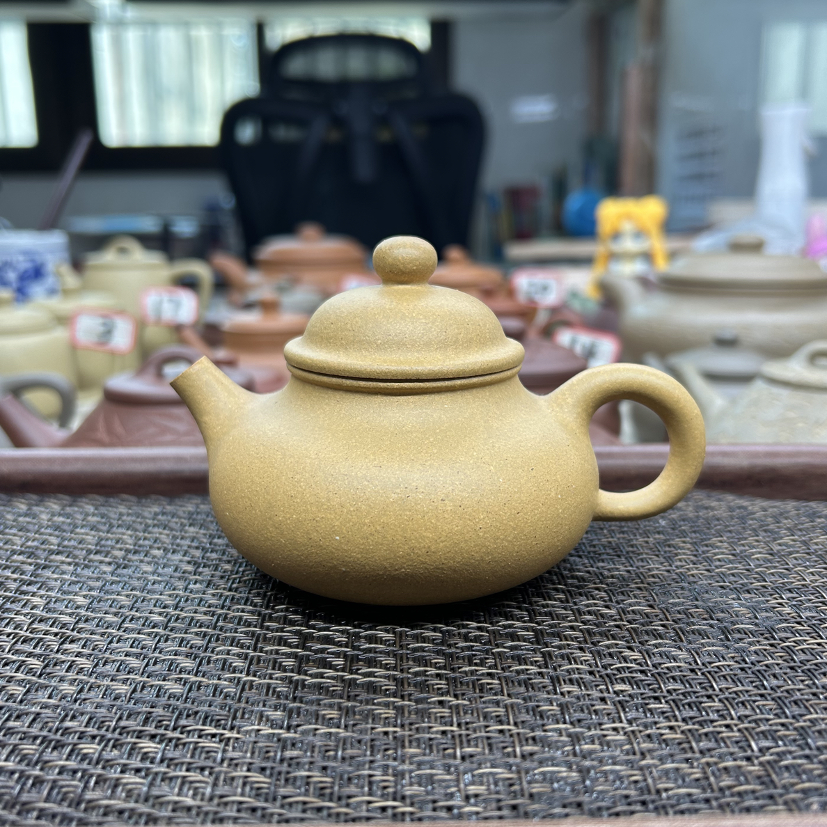 容天壶段泥半手工制作160cc左右微瑕壶