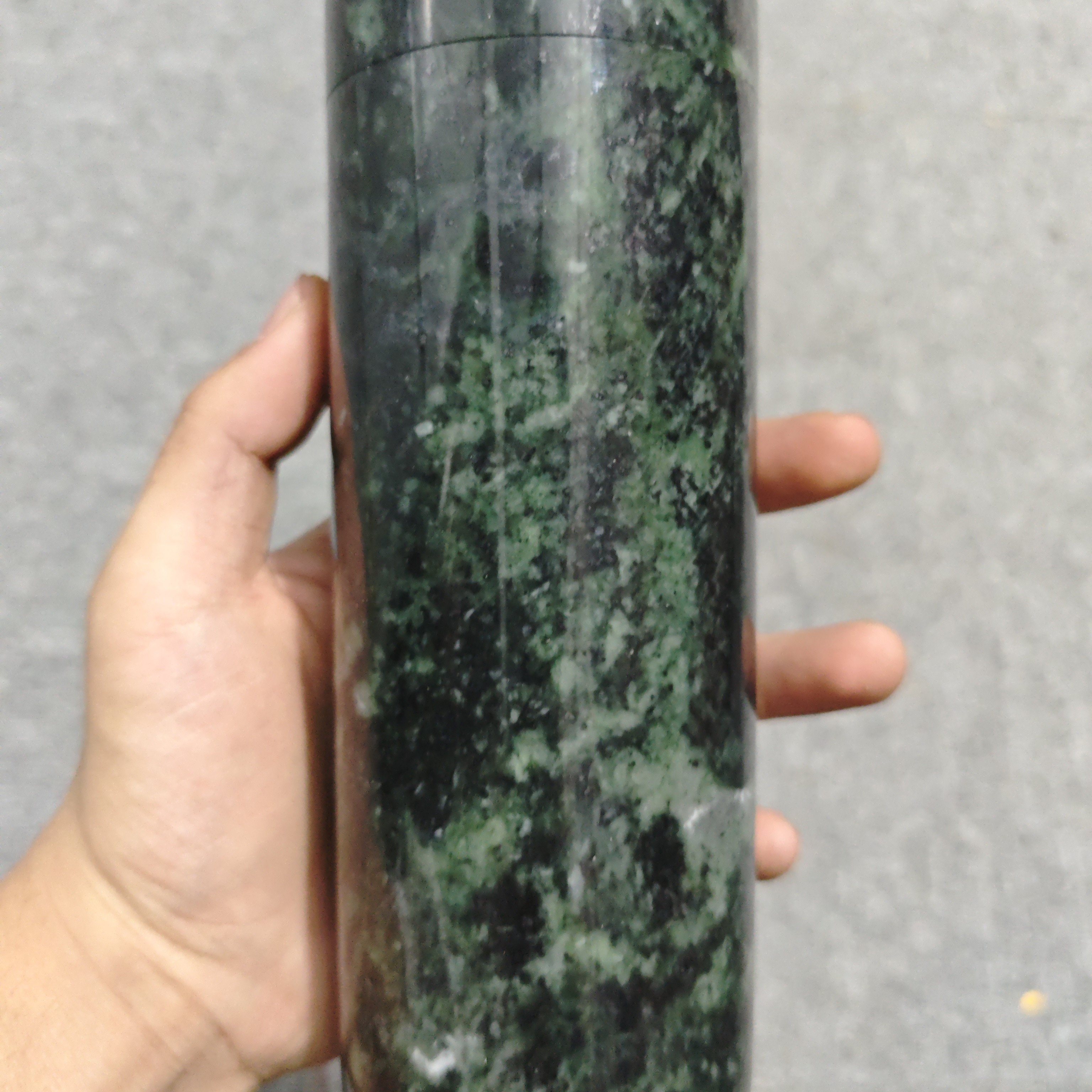 天然药王蛇纹石玉大茶杯多样性发货拍一发一