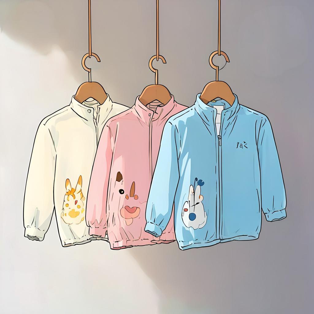 儿童防晒衣冰丝凉感男女童夏季新款轻薄款防晒服宝宝防紫外线外套