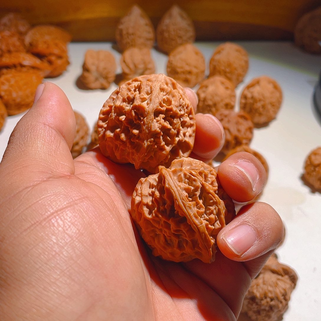 核桃你****了原桩山沟子苹果园