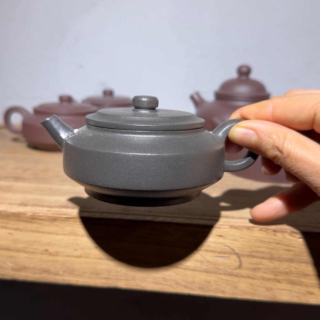 紫泥茶壶天青135毫升左右