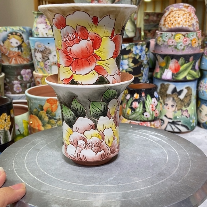 景德镇艺术手绘作品