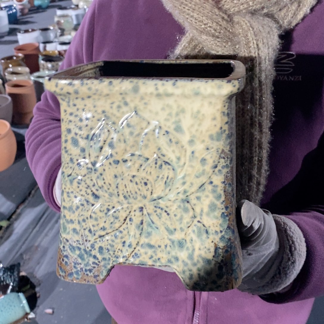 红陶口17高20瑕疵～