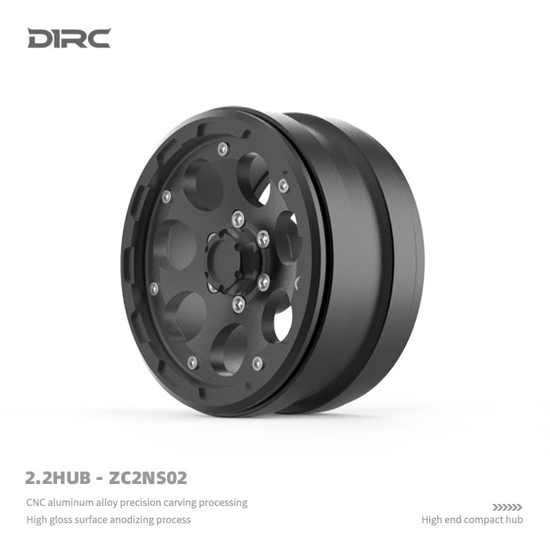 D1RC 破冰者 2.2寸金属攀爬车仿真轮毂 TRX4 scx10三代 (ZC2NS03)
