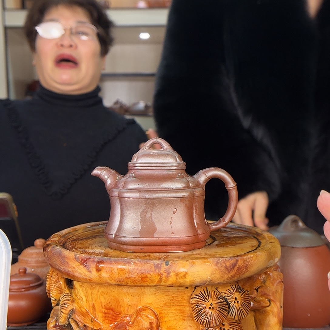紫砂茶壶朱美琴老师。240c c