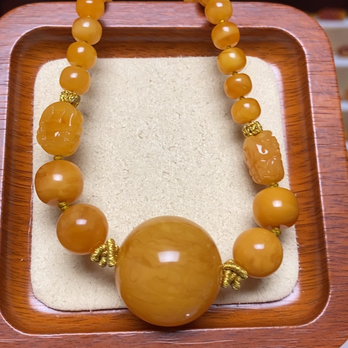 【闪购商品】未镶嵌颈饰蜜蜡项链