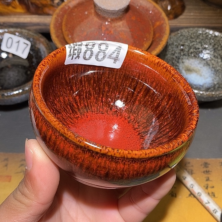 茶盏微瑕建盏主人杯子