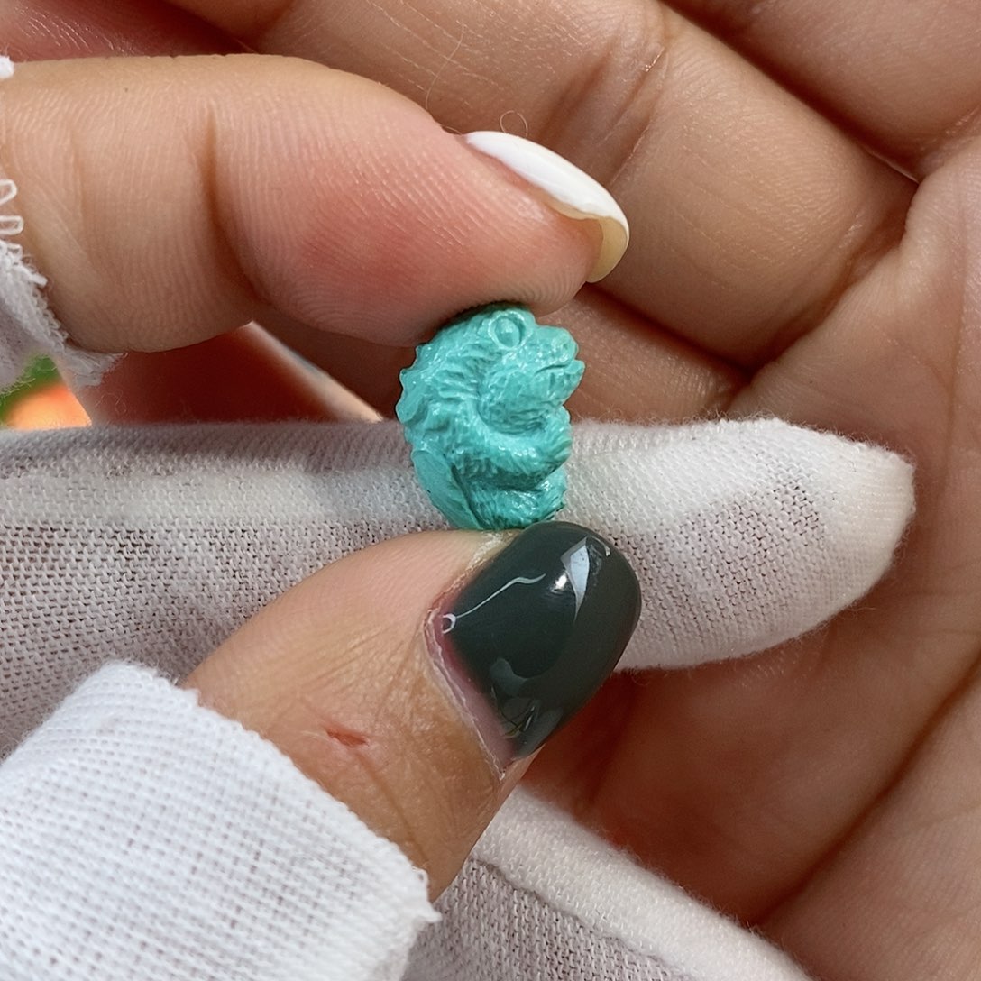 绿松石珠宝奇石未镶嵌