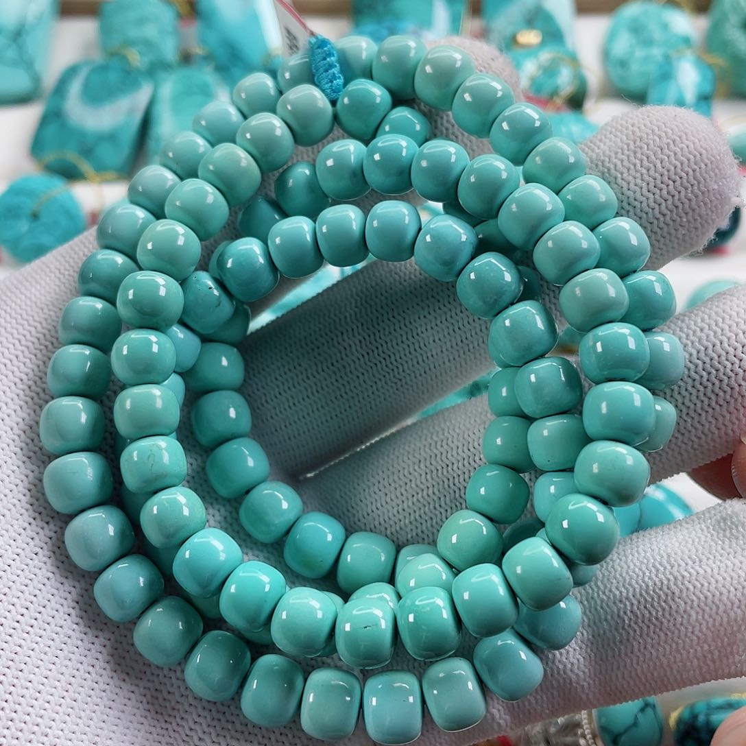 绿松石颈饰未镶嵌尺寸7.5