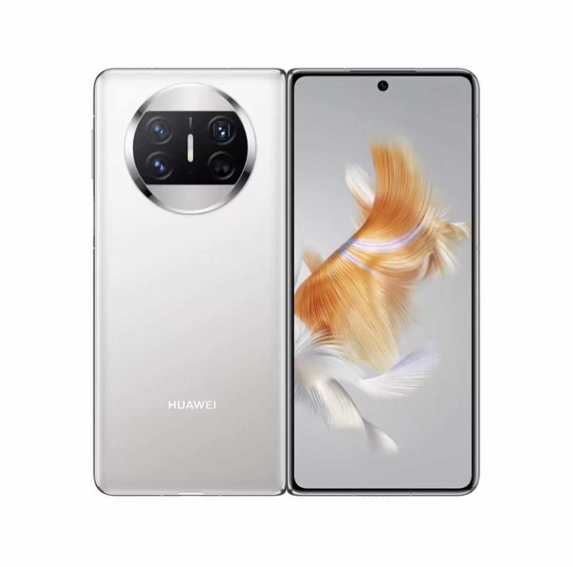 9新 Huawei/华为 华为 mate x3  白色  12+256