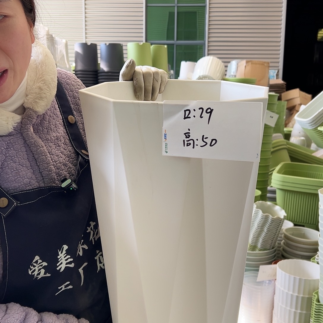 瑕疵八角大号白色2个无托