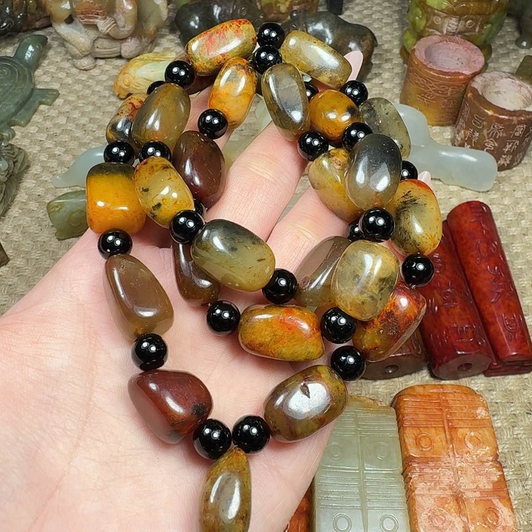 白玉菩提吊坠挂件