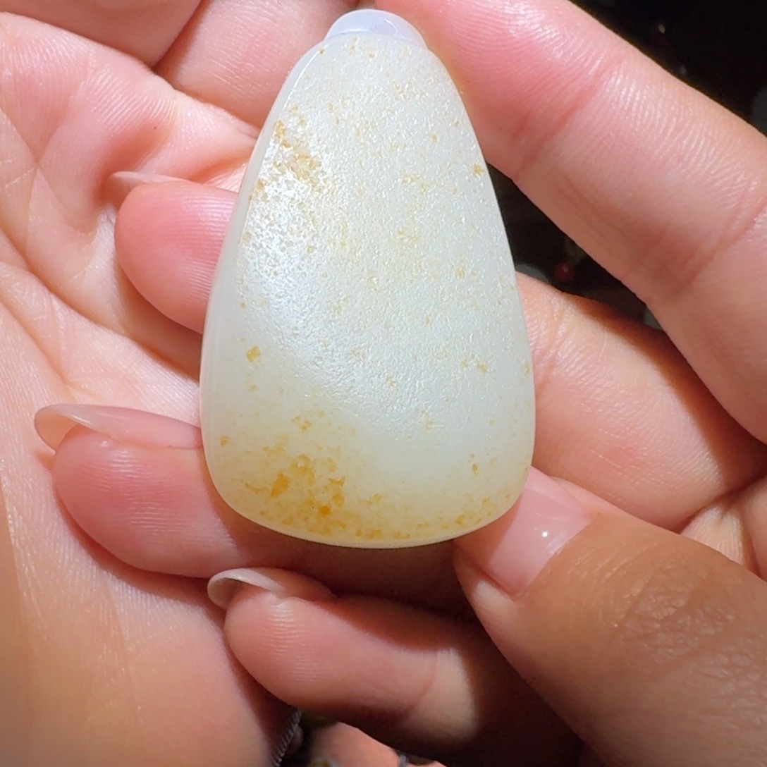 和田玉挂件未镶嵌怪*叔