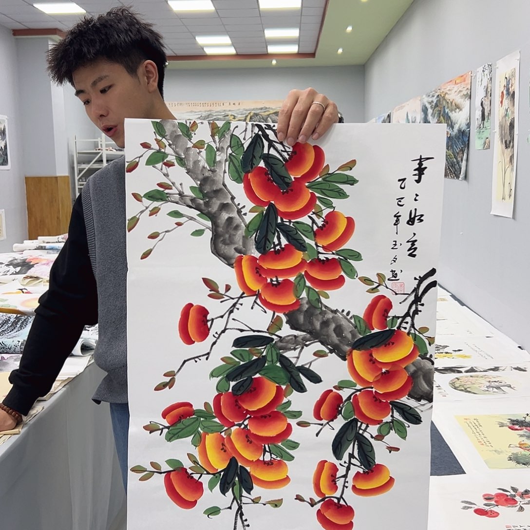 国画国画作品纯手绘作品