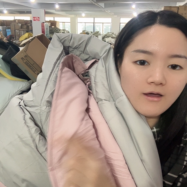 粉灰被子150*200啦啦啦啦