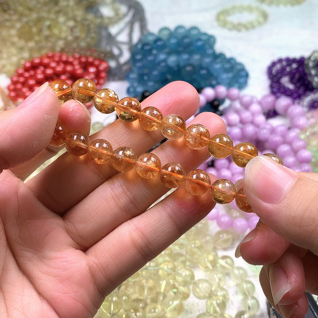 水晶手链未镶嵌天然