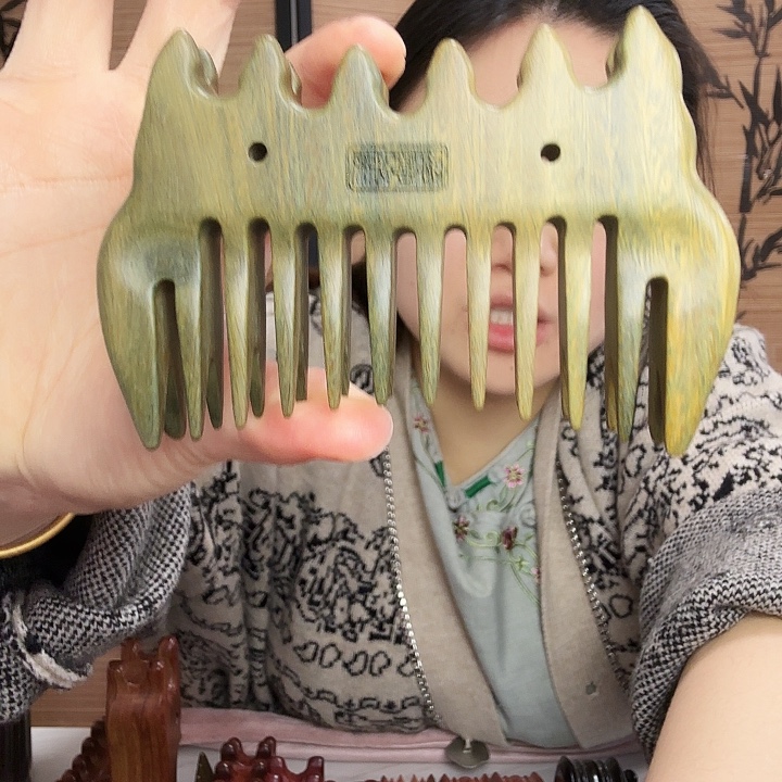 绿檀木大西湖双排微瑕