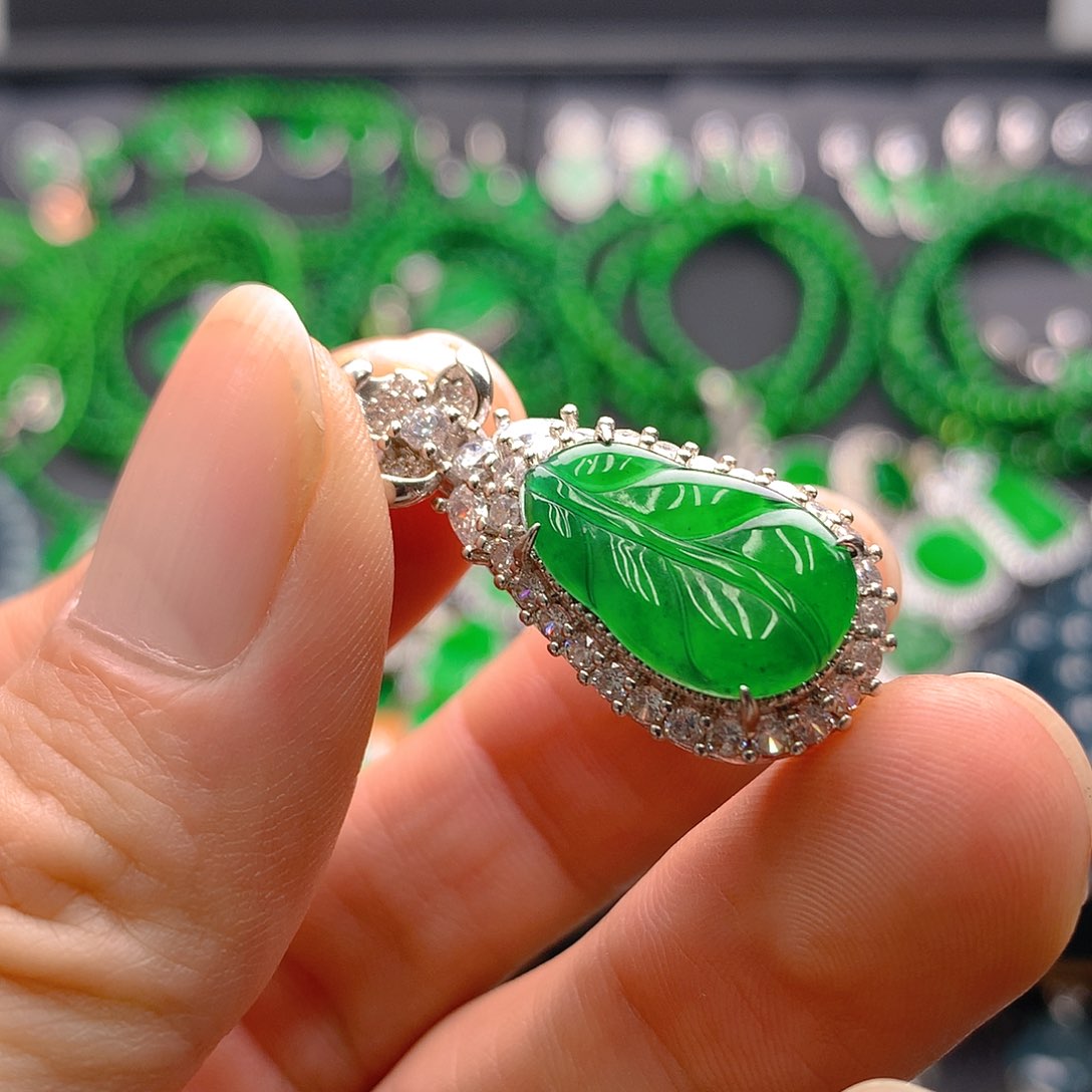 未镶嵌手链翡翠翡翠