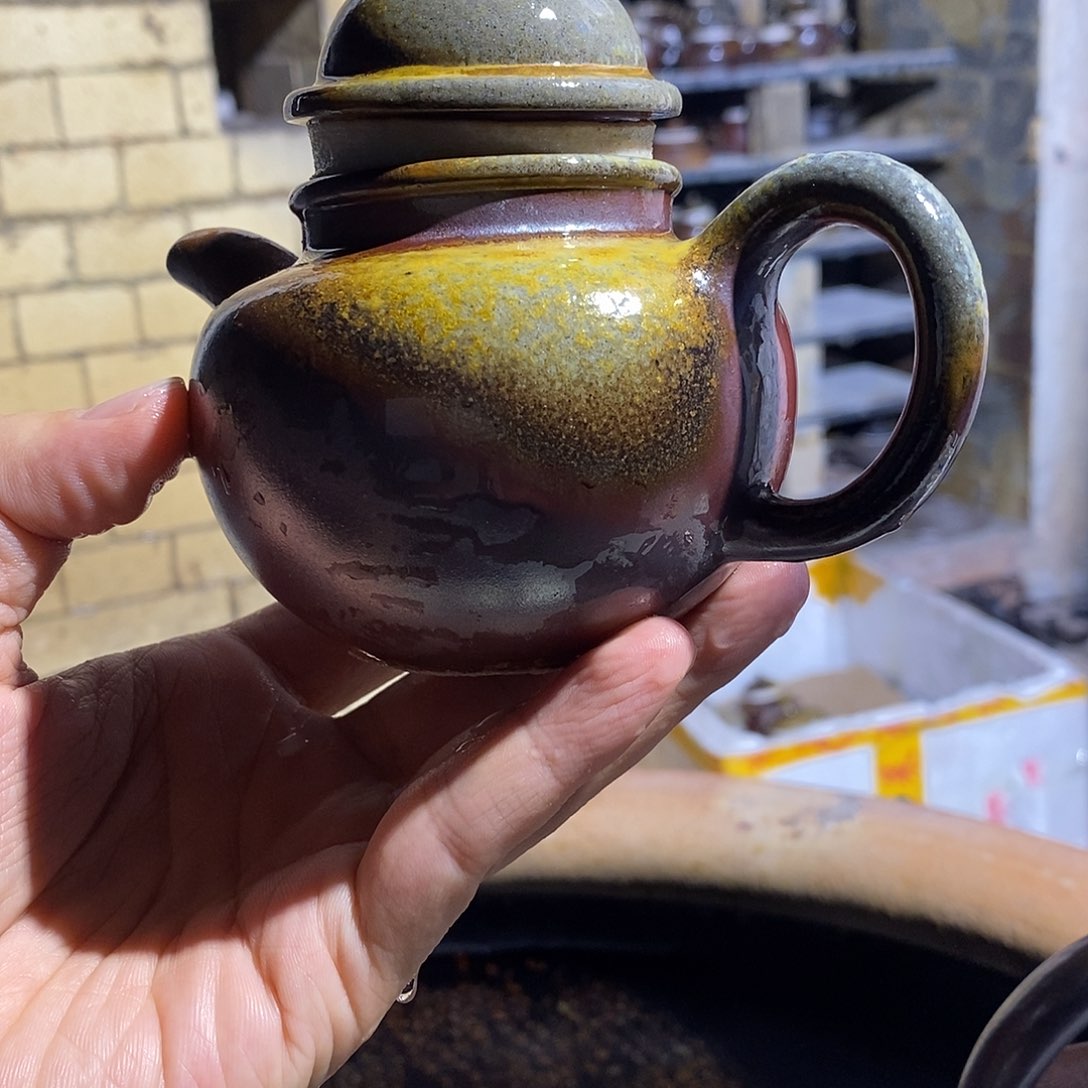 茶壶紫砂柴烧紫砂
