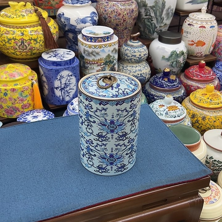 瓷片茶叶罐罐罐罐呀呀呀@@609