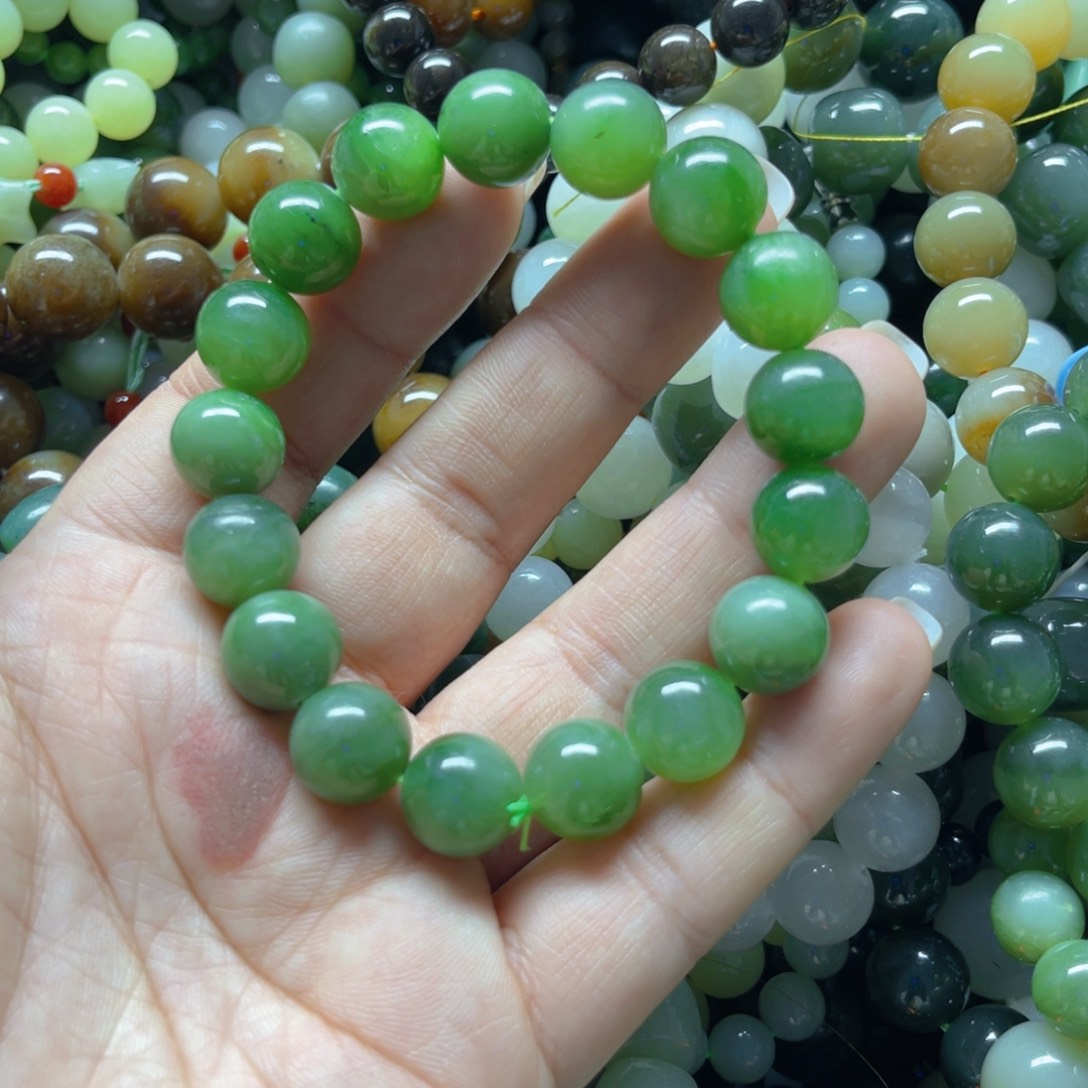 和田玉手链未镶嵌