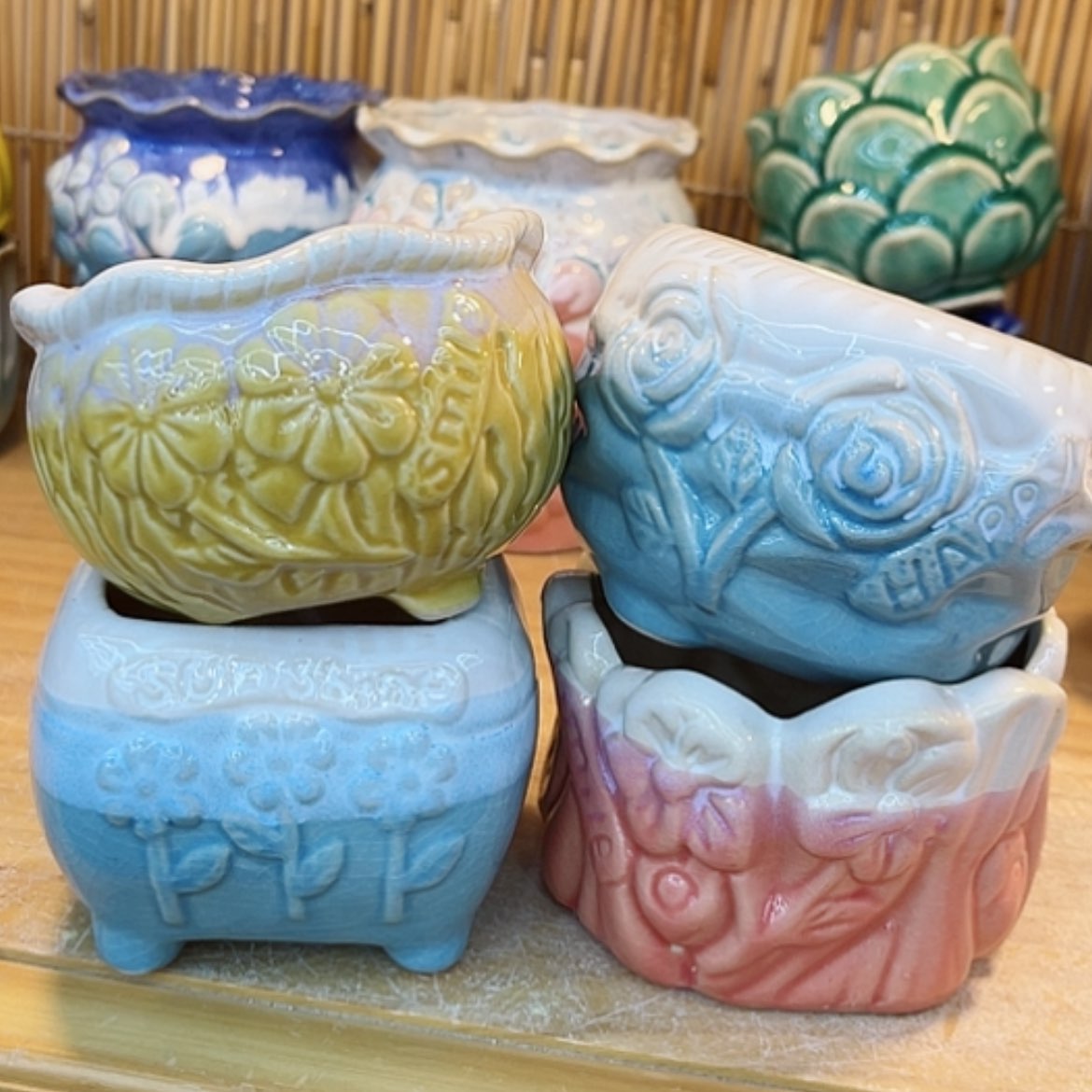 【闪购商品】陶瓷花盆