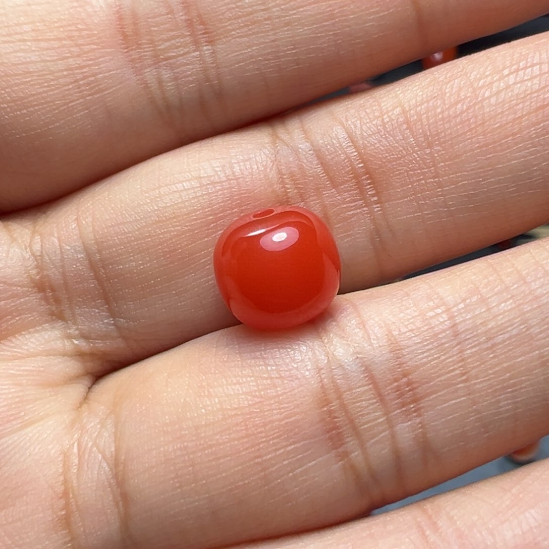 南红玛瑙珠子未镶嵌