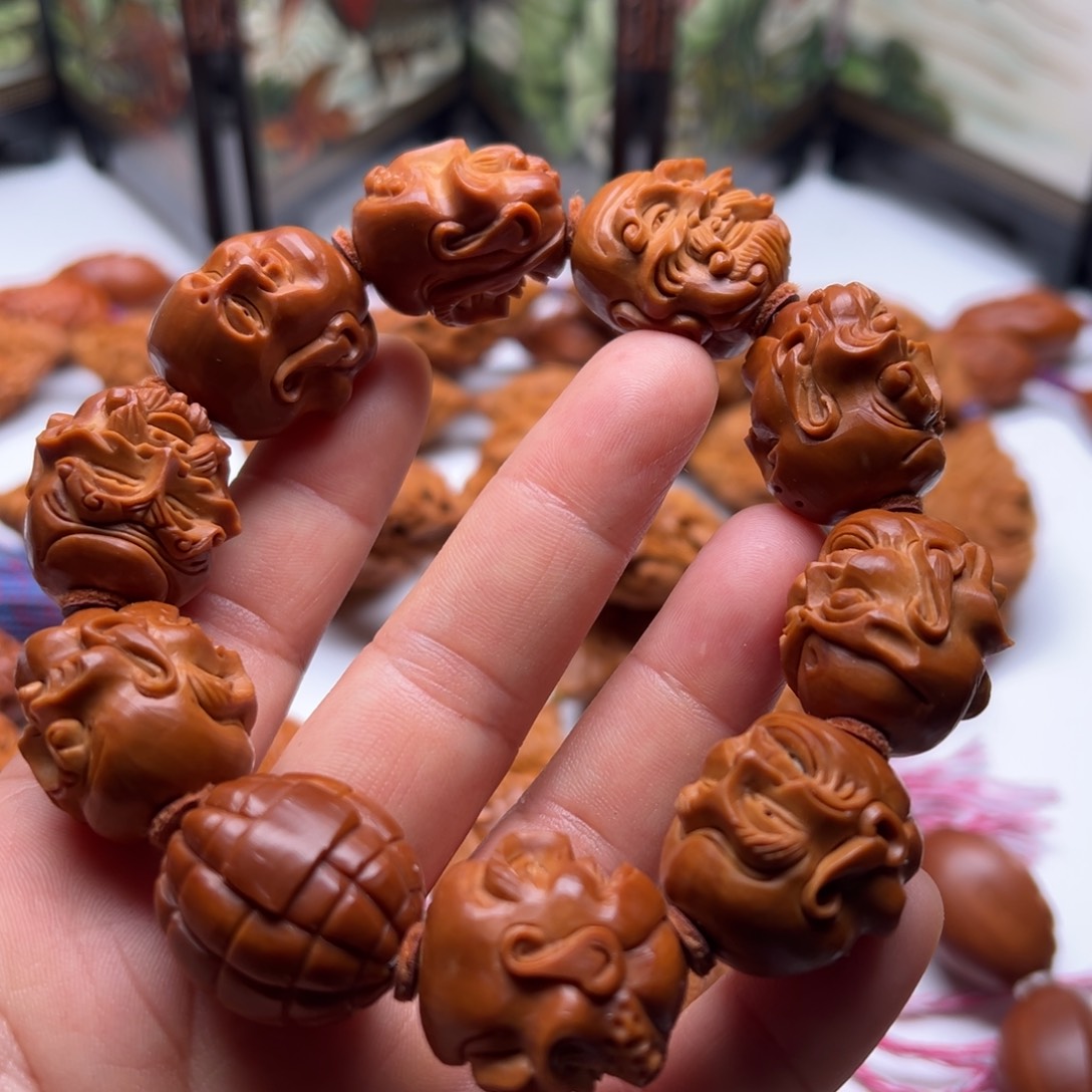 手串/手链橄榄核十八罗汉头