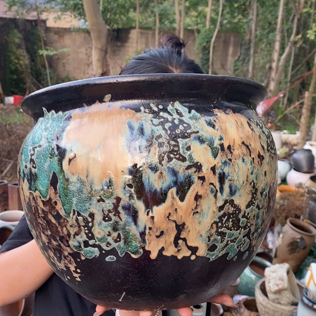 紫砂花盆正品30/25