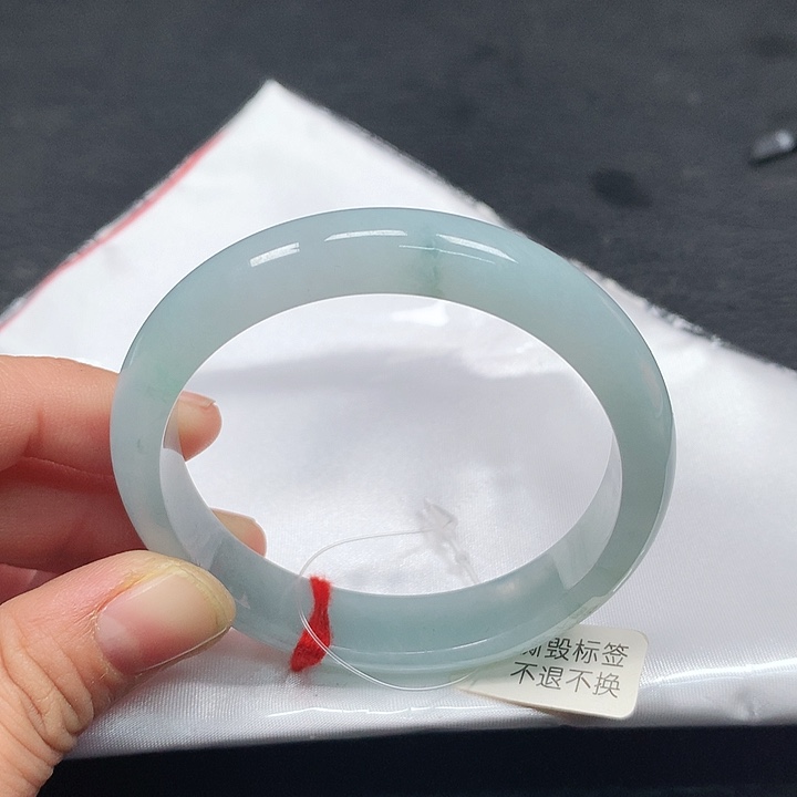未镶嵌手镯翡翠54圈