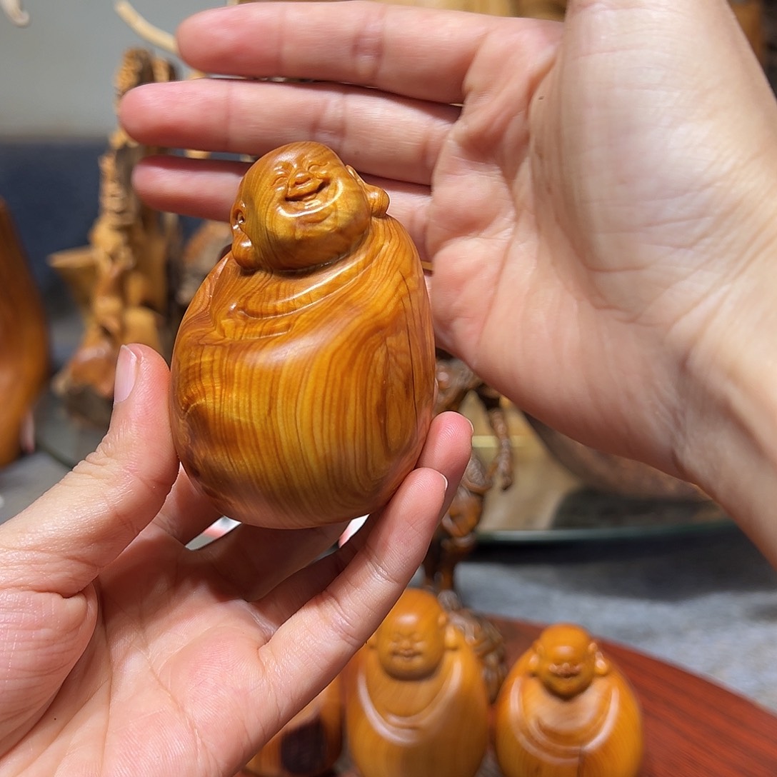 柏木（崖柏）明*崖柏木手把件摆件