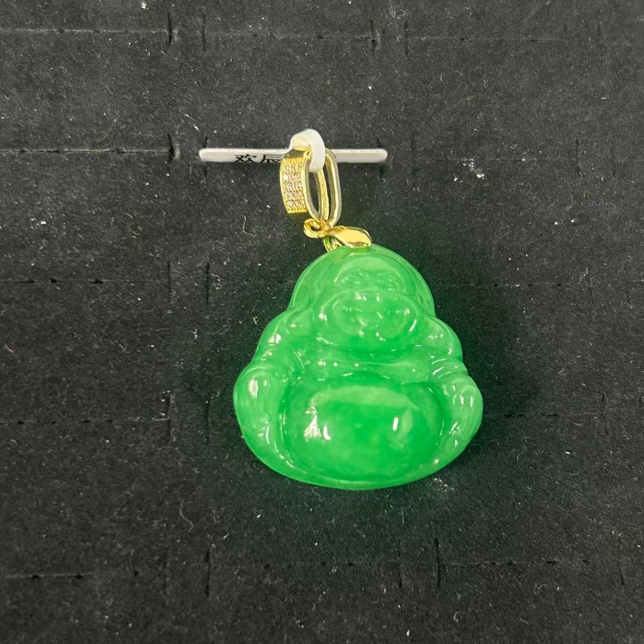 绿色佛公吊坠（多样性发其一颜色微差）