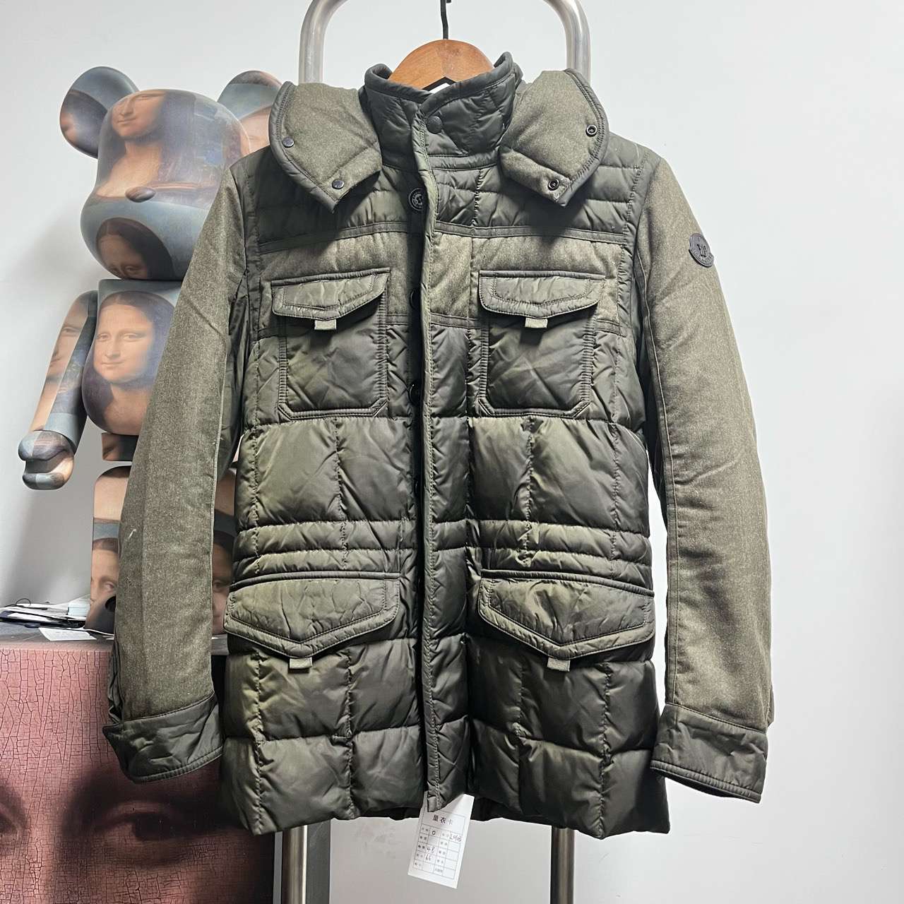 Moncler蒙口中长款羽绒服 L0103 尺码：0 衣长66 胸围48 新旧：98新