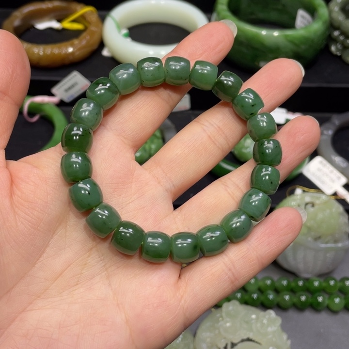 和田玉手链未镶嵌