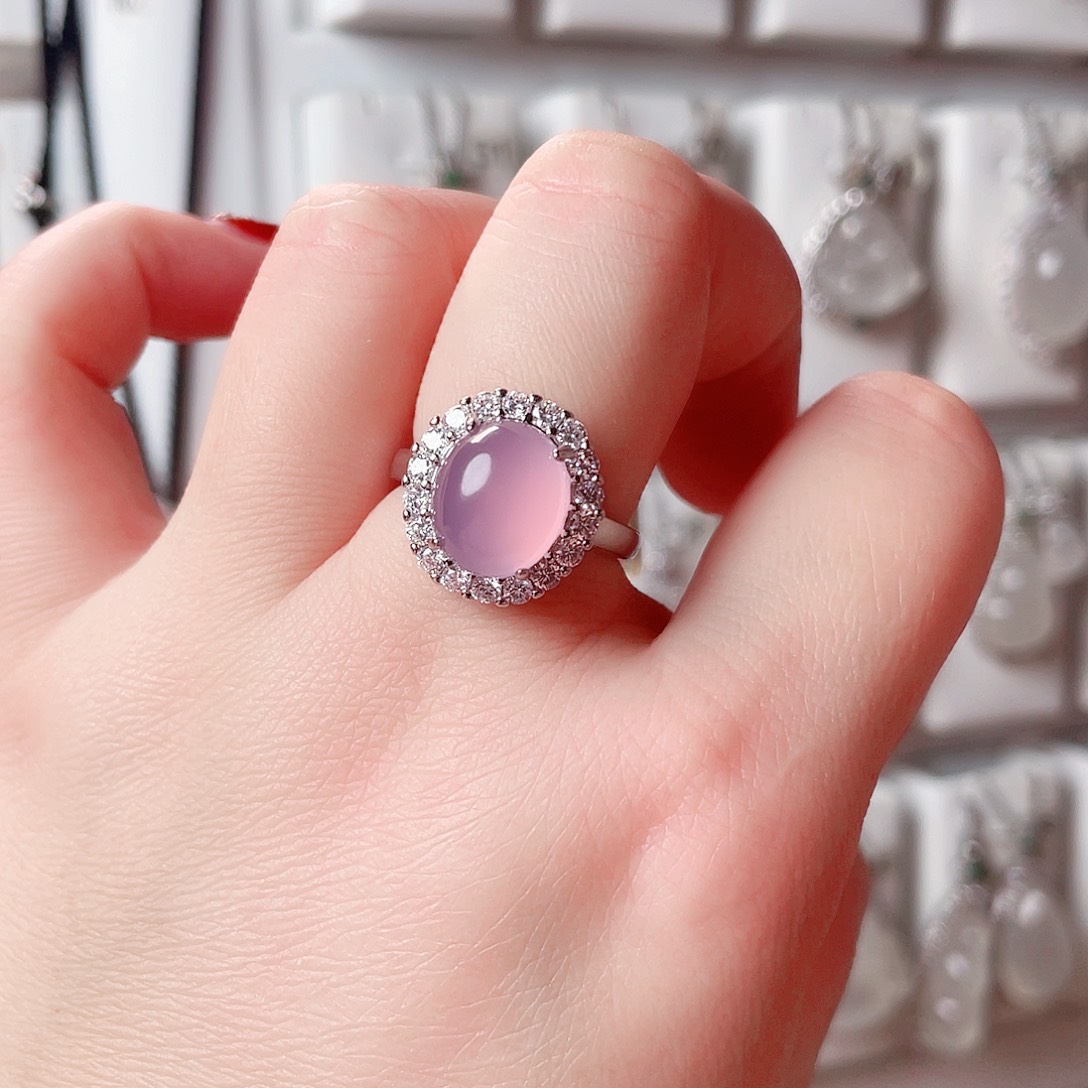 玛瑙/玉髓戒指未镶嵌