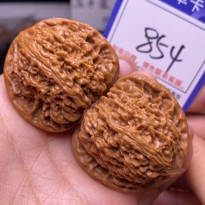 文玩核桃把件40南疆狮子头854
