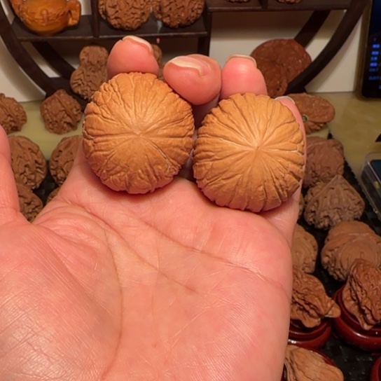 文玩核桃把件?****猴头