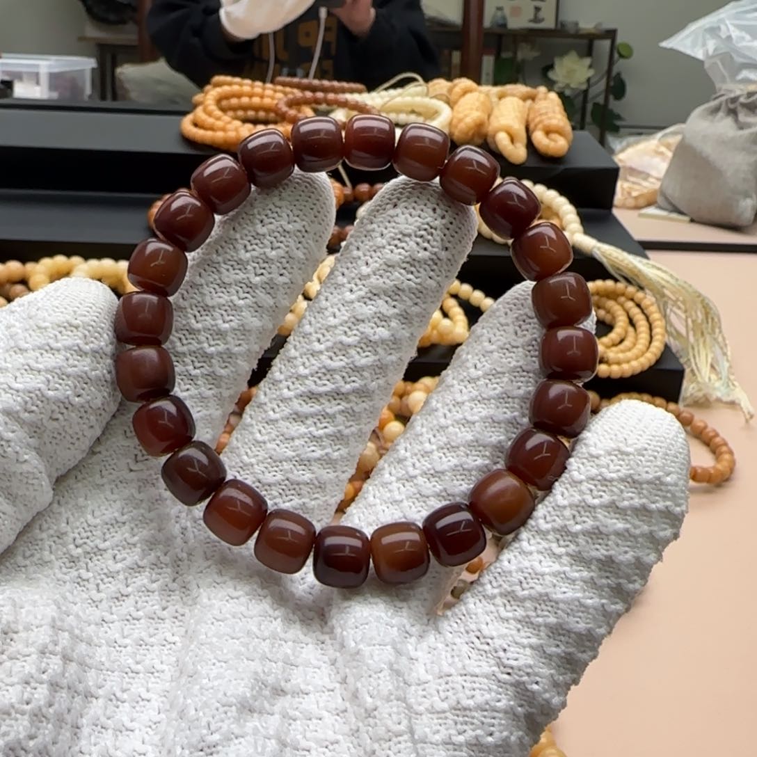 【闪购商品】菩提根/象牙果手串9.10。5年鬼工