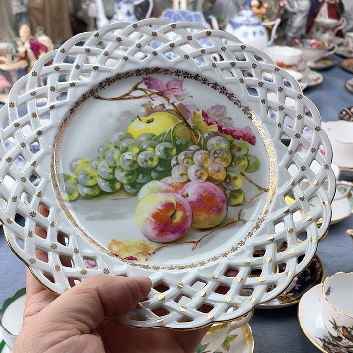 海外瓷器中古欧瓷小房子