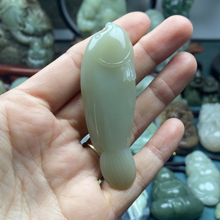 和田玉挂件未镶嵌