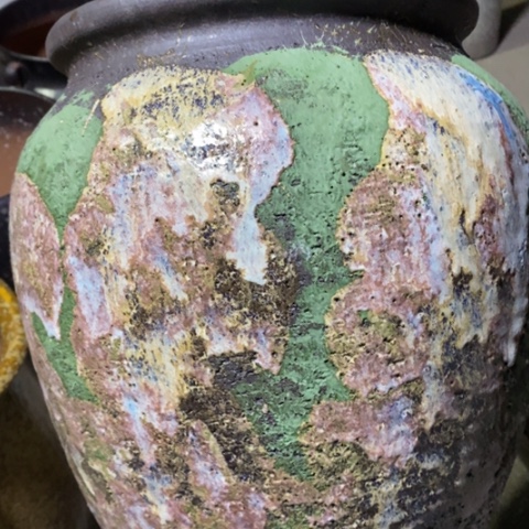 【闪购商品】紫砂花盆高约33口约22