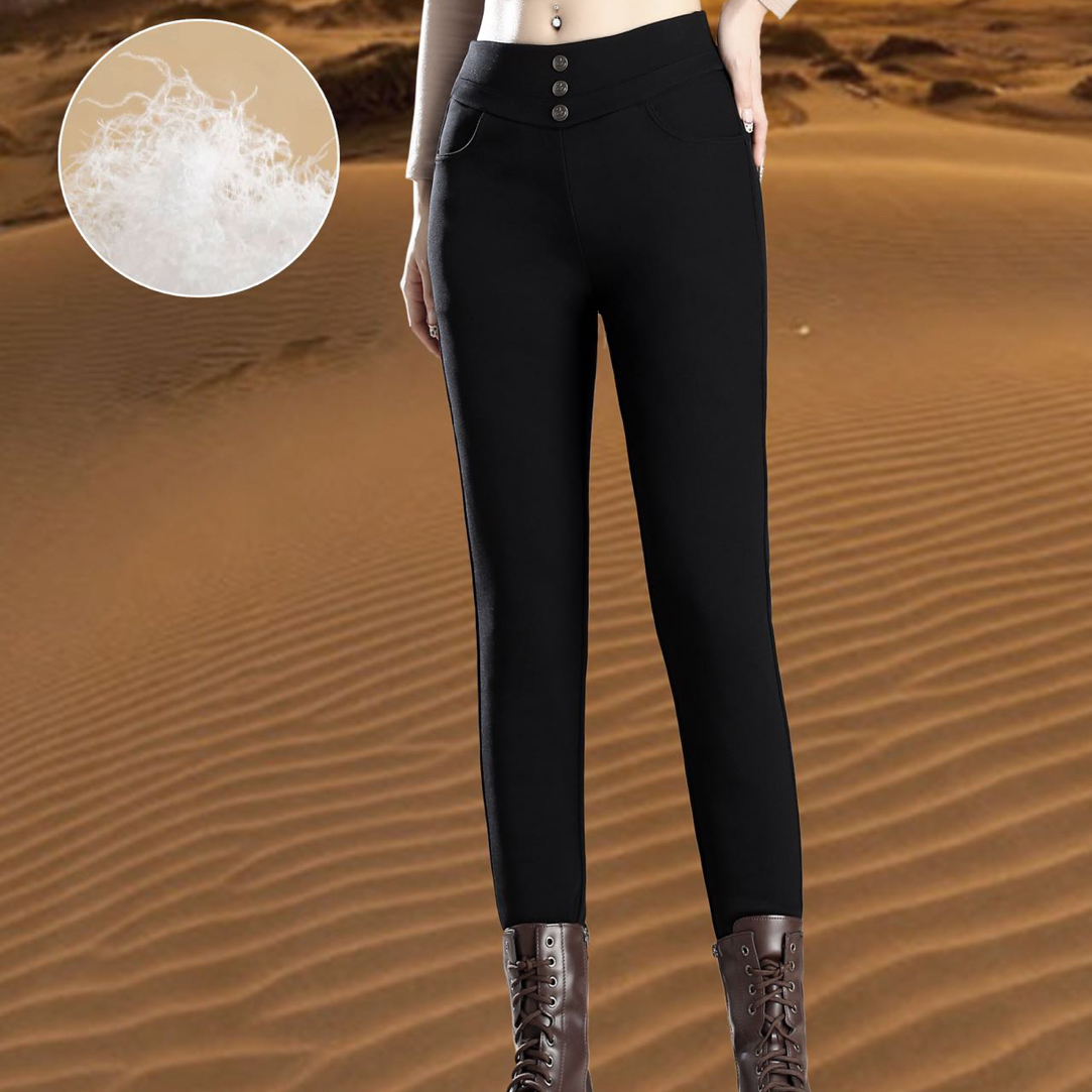 【尚品胖小妞】【9206鹅绒裤】2025冬季高品质新款百搭保暖鹅绒裤