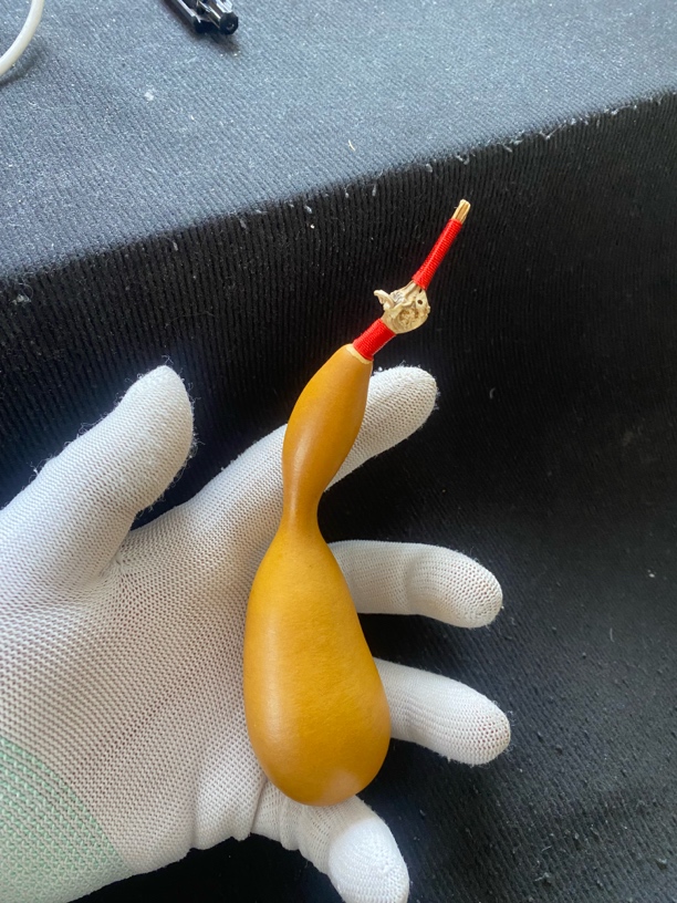 精品天然国潮文玩8年老传统蚂蚁葫芦皮质厚实响籽容易上手盘玩