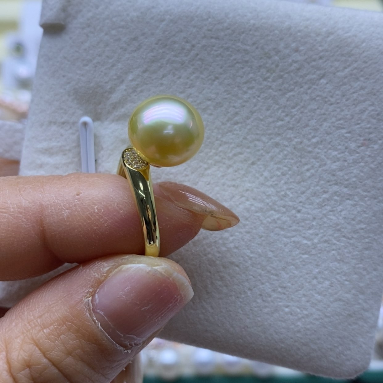 【闪购商品】海水珍珠戒指银S925镶嵌