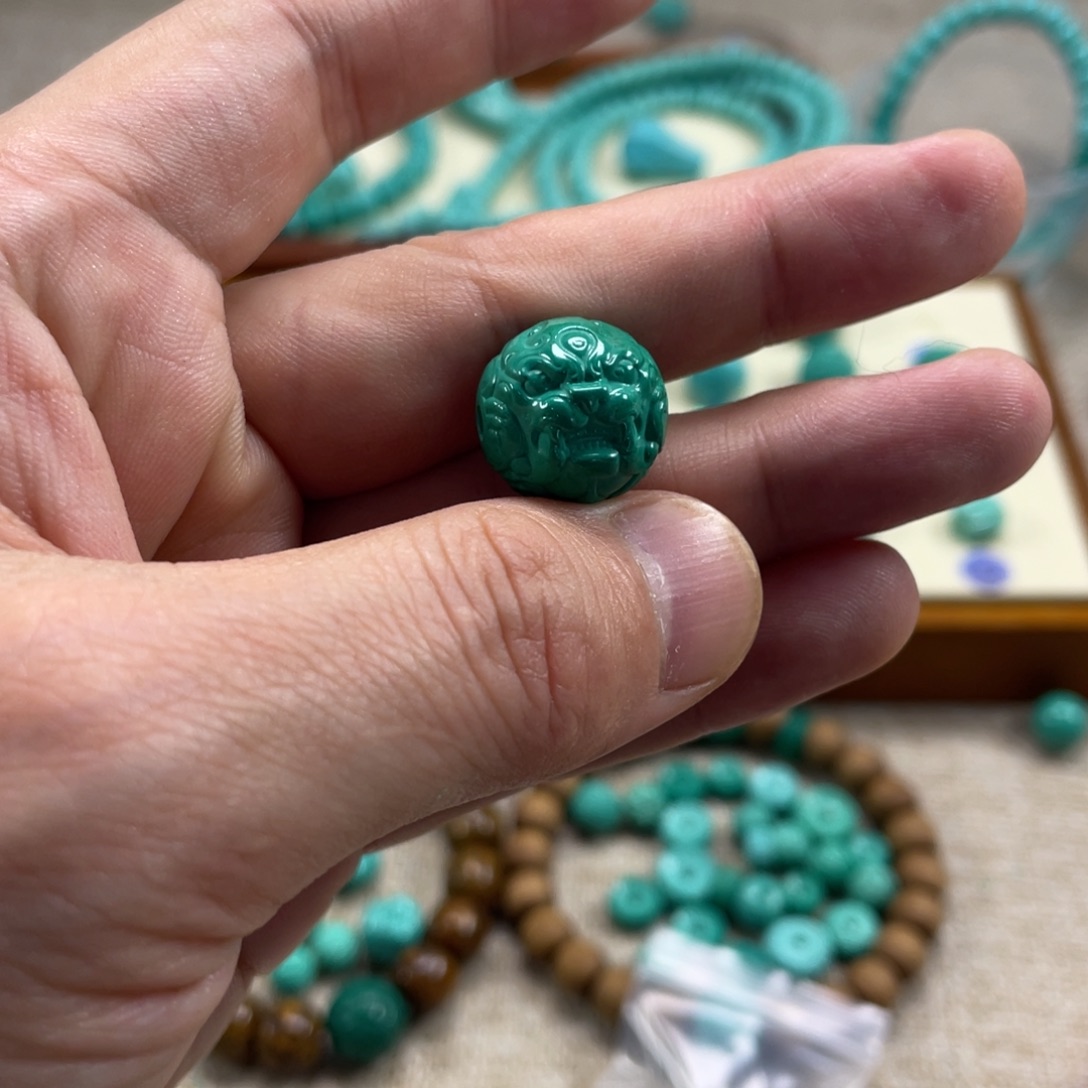 原生态湖北矿小配饰，直径15