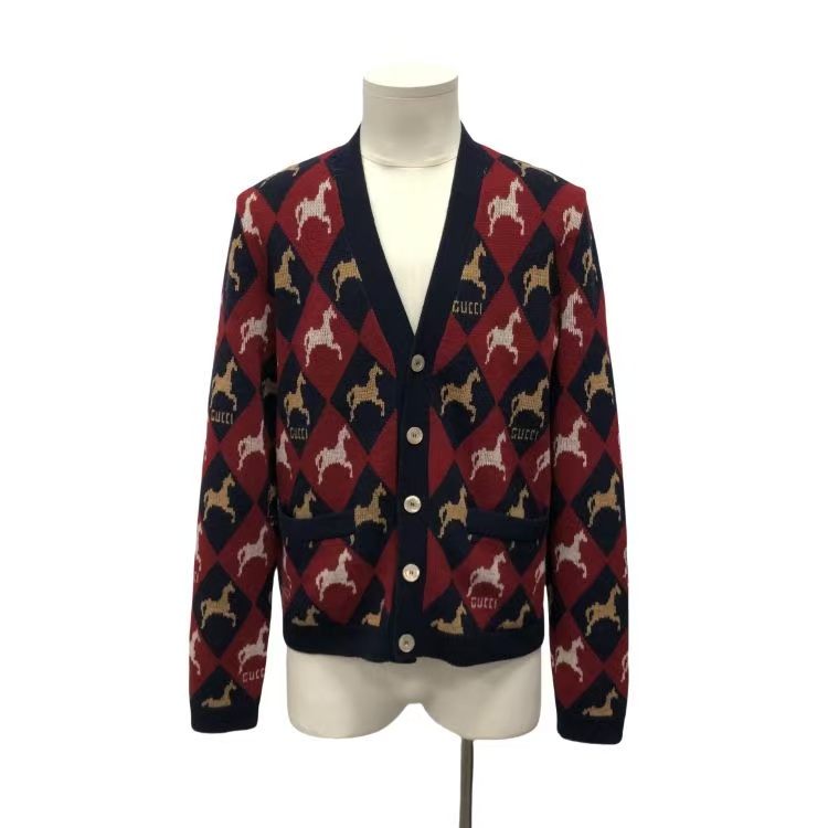 99新 GUCCI/古驰 有奢友得严选丨S码古驰针织外套开衫00682