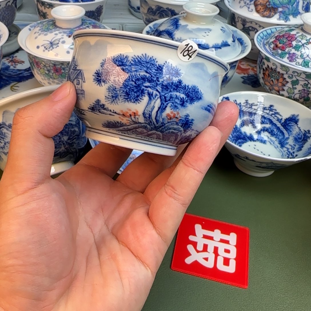 彦祖纯手工手绘茶具184