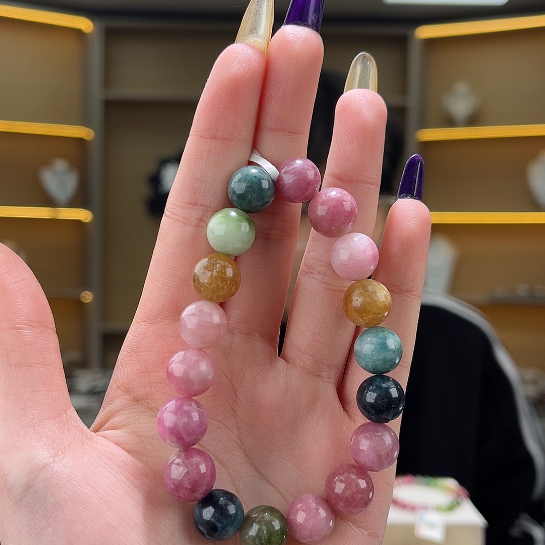 碧玺碧玺11mm（多样性发一件未镶嵌