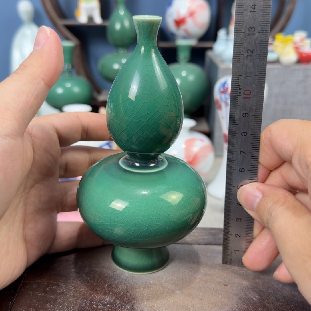 陶瓷手工小花器摆件